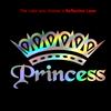 Cute  Pink Princess Crown Vinyl Sticker Car Window Decoration, Elegant Lady Girls Car Decals Laptop Stickers Decor