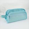 Multi-layer Pen Storage Bag Large-capacity Student Stationary Boxes Grid Pencil Case  Children