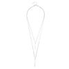 Items of jewelry, double-layer one-word necklace, fashion pendant