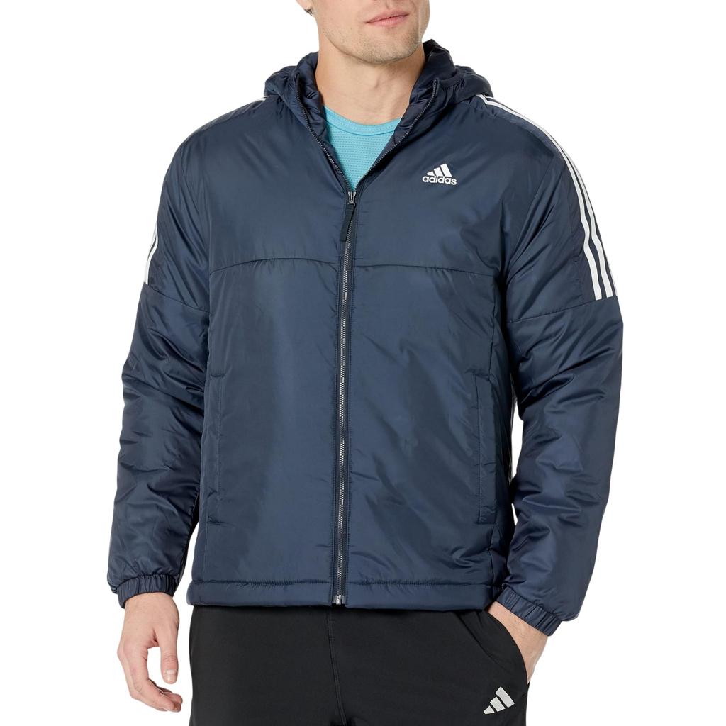 Adidas Mens Insulated Hooded Jacket