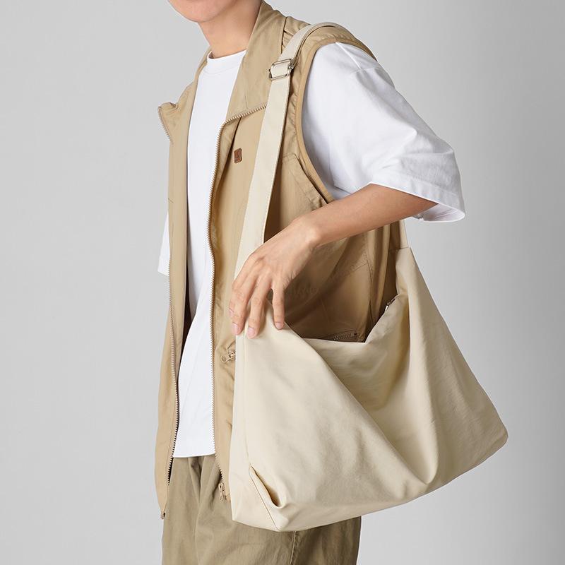 Crossbody Bag Men'S Tide Japanese Simple Versatile Nylon Shoulder Bag Women'S Bag Satchel Student