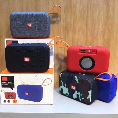 Haut-parleur Bluetooth portable TG506, Version anglaise, Sans fil, Extérieur, Petit, Compatible lecteur de carte, Compatible téléphone mobile.
