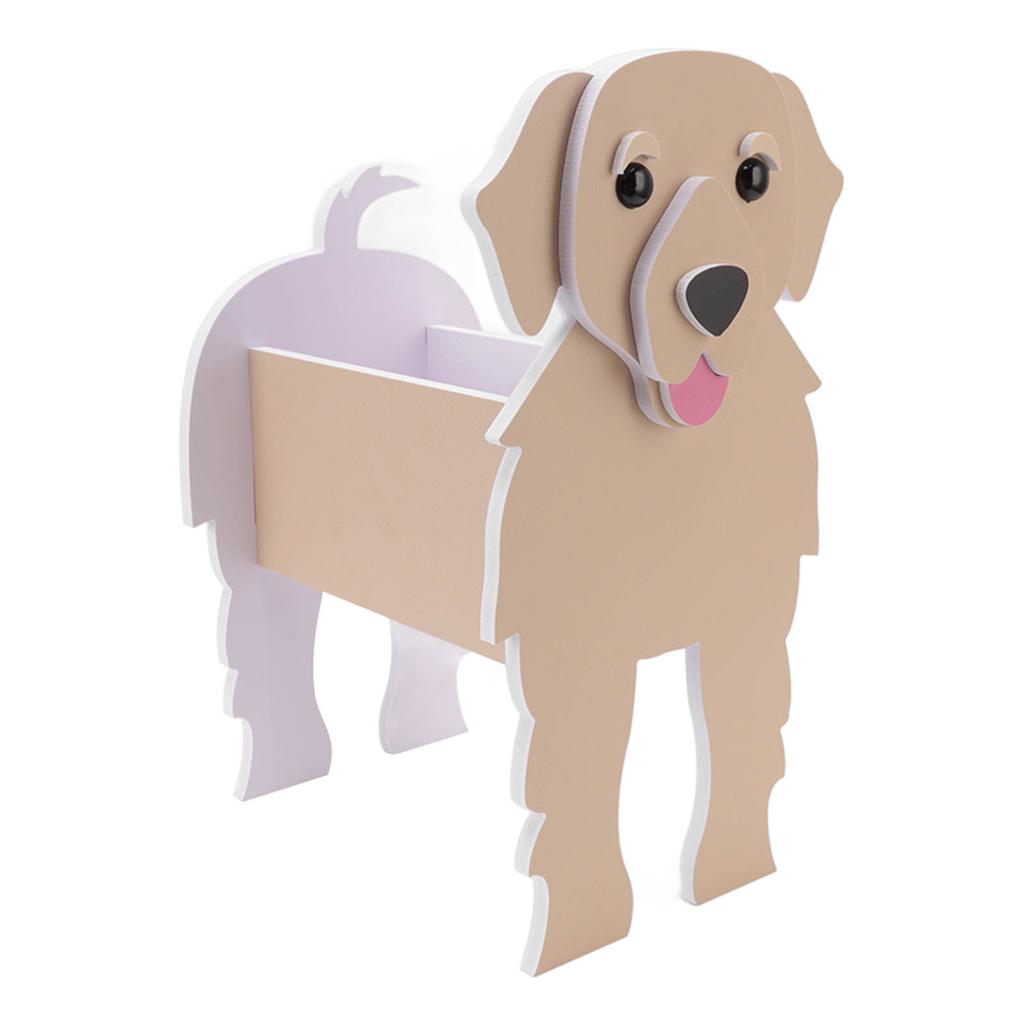 Carino Fioriera Cane Forma di Cane Fioriera Vaso Forma Animale Contenitore Piante Supporto per Esterno Interno