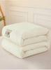 Solid Color Thickened Fleece Blanket – Cozy, Warm, and Perfect for Office Naps and Seasonal Gifts