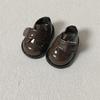 with Stickers Leather Shoes 3.8cm Length Shoes Outfit Accessories  For 15/17cm Doll Decoration