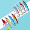 9CM 10G 6No. Hook Minnow Lua Bait Set Floating Water Fake Bait Long Casting Noise Model Wild Fishing Freshwater Red Tail Special