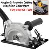 45° Adjustable Angle Grinder Bracket Dust Free Heavy Duty Cutting Machine Bracket Angle Grinder Converter Woodworking Cutting