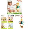 Corn Baby Teething Toy With Rattle And Sensory Stimulus For Infant Car Seat And Bed Decor