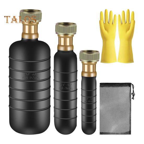 

Комплект для прочистки сливного пузыря с перчатками, мощное давление, простота в использовании, универсальный набор для прочистки сливного пузыря чёрный