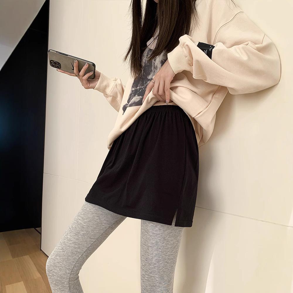 Women's Layered Bottoming Skirt: Autumn & Winter Hem Cover-Up