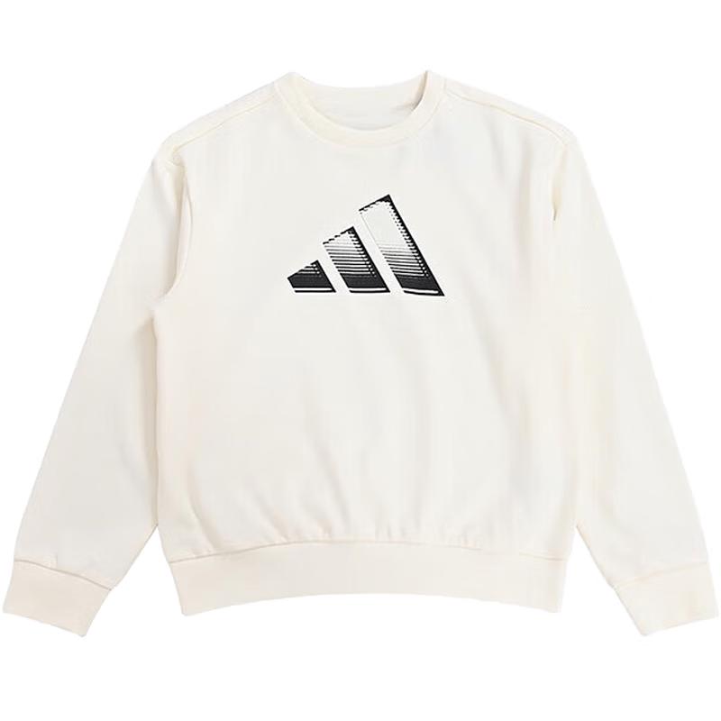 Хлопковый свитшот с круглым вырезом для детей Adidas 176