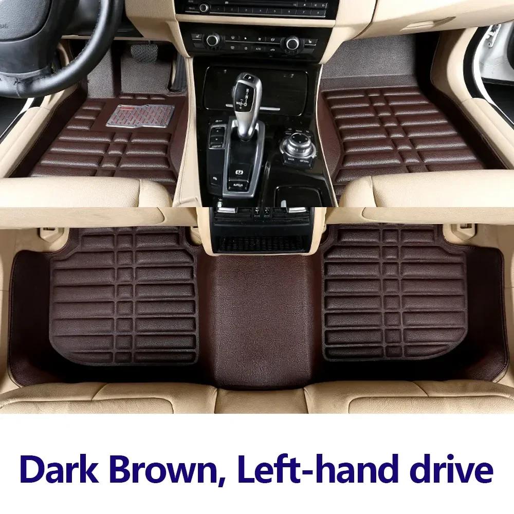 Car Floor Mats For MGZS MG ZS ZS11 MK1 2018~2024 Leather Pad Foot Carpet Left Hand Driver Rugs Inner Liner Covers Accessories