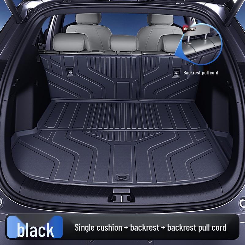 Zeekr 7X Trunk Mat TPE25: Integrated Tail Box Mat for Car Interior Modification.
