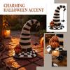 Halloween Witch Hat Outdoor Decor, Resin Pumpkin and Yard Ornament for Garden House