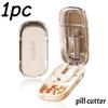 Weekly Pill Case Portable 7 Days Medicine Tablet Box Travel Drugs Storage Organizer Vitamin Fish Oil Compartments Packaging Case