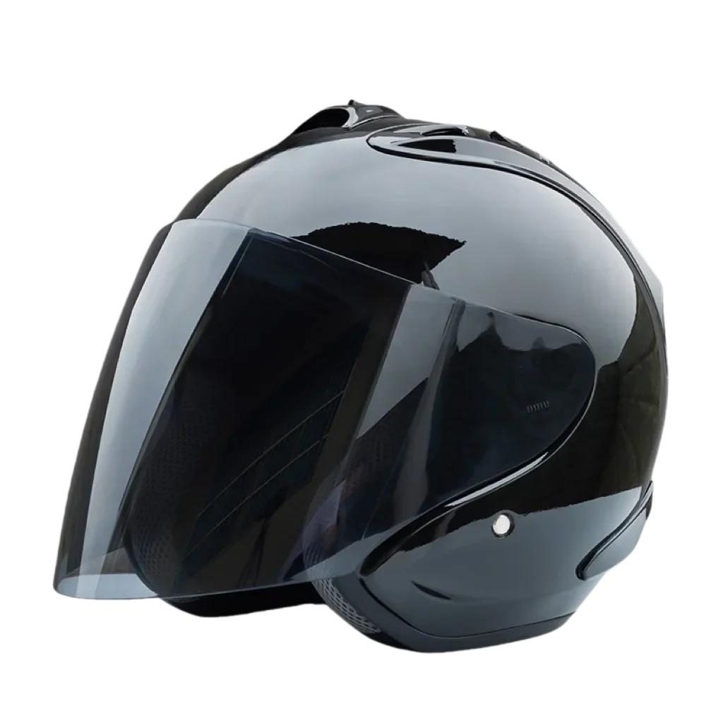 

SZ Ram 4 Bright Black Half Helmet Men and Women Motorcycle Off-Road Summer Helmet Downhill Racing Mountain Cross Casco Capacete XXL