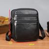 Genuine Cowhide Leather Men Travel Sling Bag Casual Shoulder Crossbody Bags for Male Casual Messenger Bag Satchel Bags