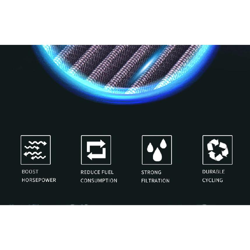 JSBM Motorradzubehör Hochdurchsatz-Luftfilter für QJMOTOR Super 921 QJ900GS-8D MV Augsta Brutale 1000 F4R RUSH LH RC 15-24