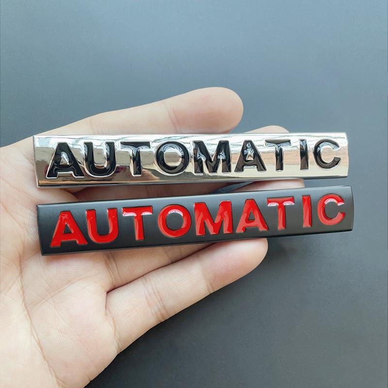 3d Metal Automatic Logo Car Trunk Emblem Badge Decal For VW Honda tyu1 Renault Hyundai Skoda KIA Automatic Sticker Accessories 1tyu