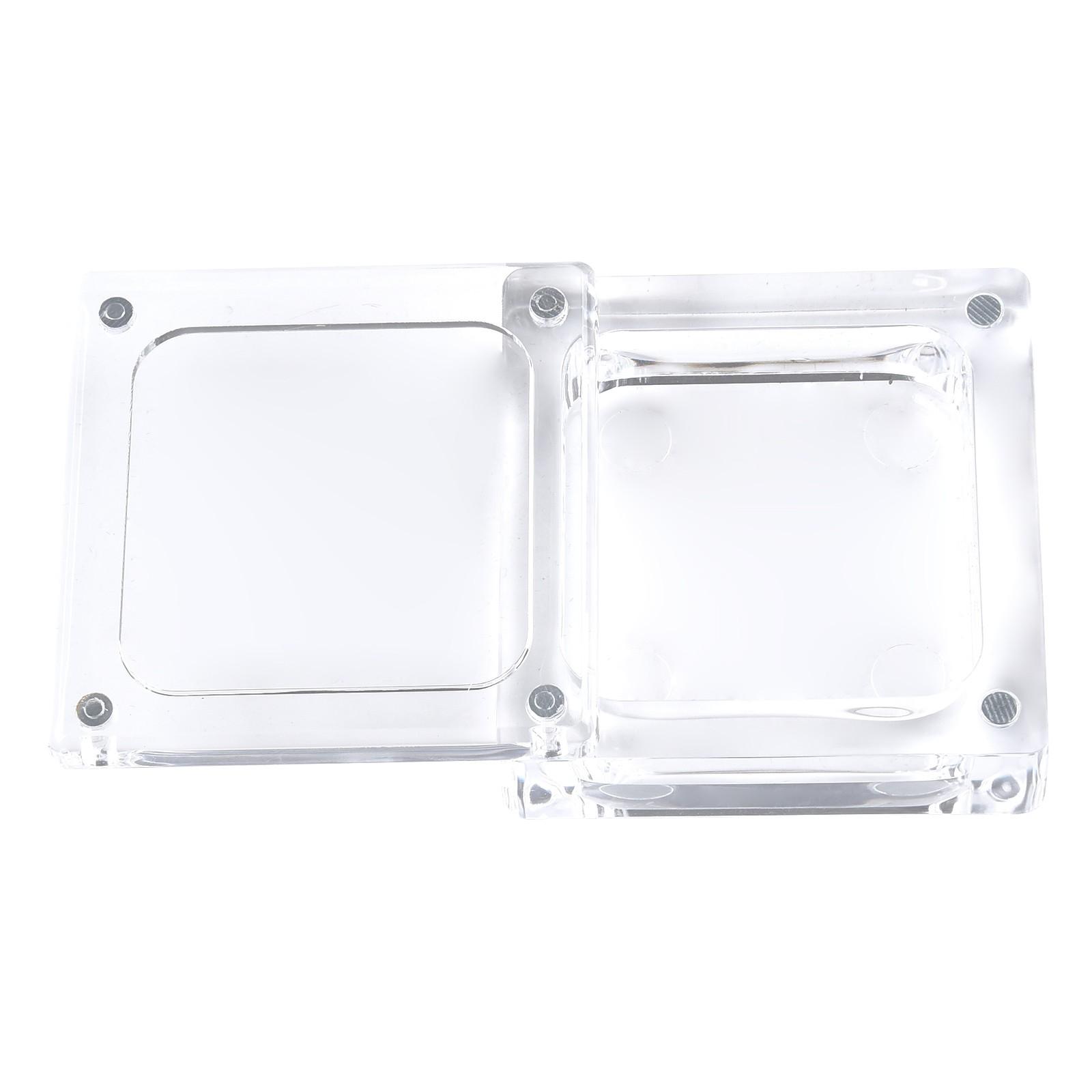 Jewelry Display Box Acrylic Display Stand Luxurious 6x6cm