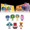 Adorable Inside Out Plush Toy Set Featuring Emotional Characters In Colorful Pvc Design