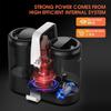 600W Portable Carpet and Upholstery Spot Cleaner, 1.5 L + 0.7 L Dual Tanks, 2 Brush Heads