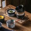Japanische Keramik Puddingbecher Kleine Schalen Backen Dessert Snackteller Frühstück Gedämpfte Eierschale Retro Geschirr