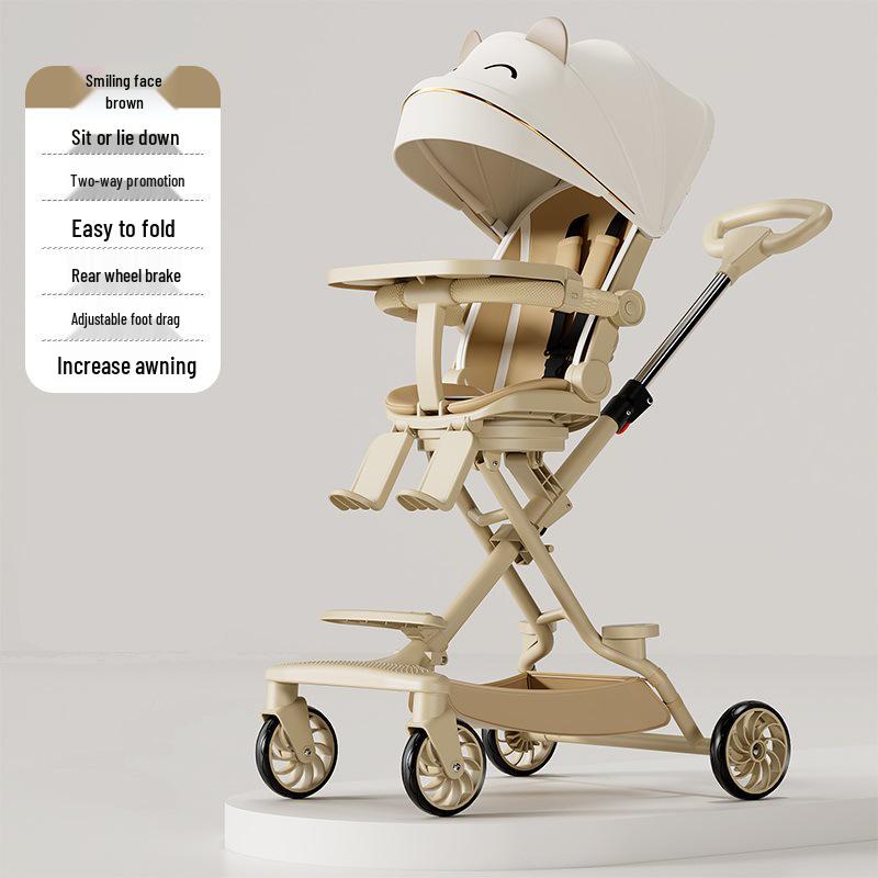 

Детская коляска: Легкий, Двусторонний и Складной Дизайн