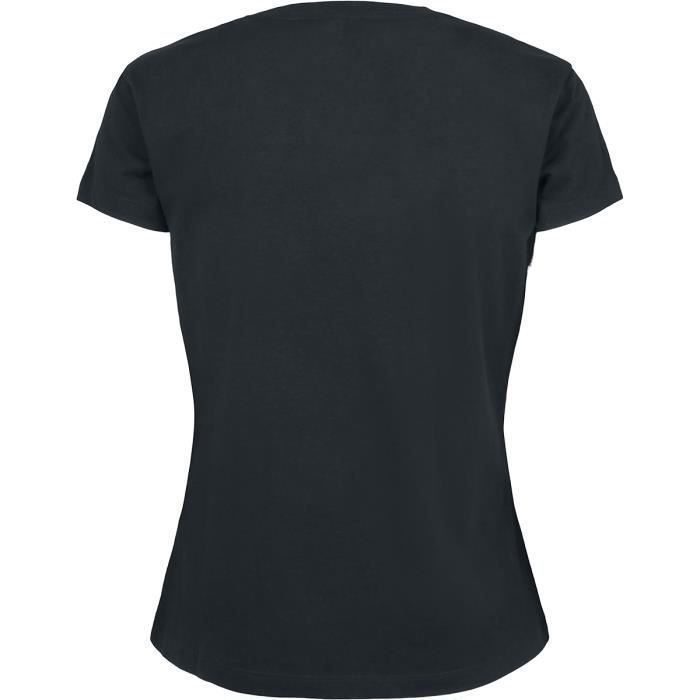 T-Shirt Basique Boxe Femme - URBAN CLASSICS - Noir - 100% Coton - Manches courtes - Regular