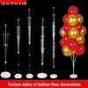 Transparent Balloon Holder Stand for Wedding & Party Decorations