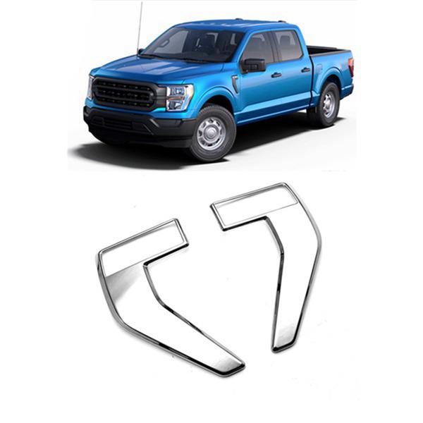 2020-2021 Ford F150 Front Fender Vent Trim, Pair