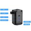 2 in 1 Portable Pump For Camping Equipment Fast Inflation Deflation Builtin Rechargeable Battery 5200mAh