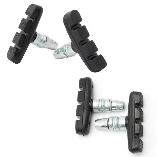 1 Paar Fahrradbremsbeläge Exquisite Verarbeitung Verschleißfester Gummi Fahrradbremsbelag