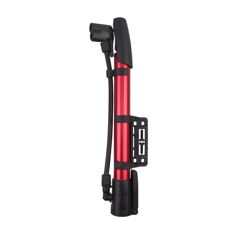 1Pc 31cm Length Portable Aluminum Alloy Air Pump Bicycle Mini Air Pump Multifunctional Electric Scooter Ball Type Small Air Pump