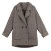 2024 Spring Women's Korean & British Style Woolen Slimming Casual Blazer
