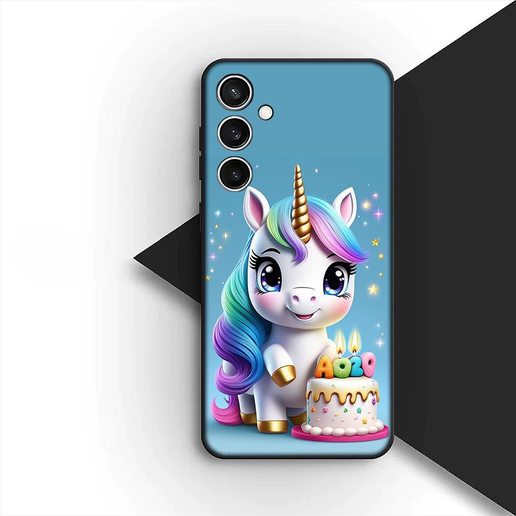 Comics Unicorn Cartoon Phone Case for Xiaomi Redmi 15 15C A3 A4 A5 9A 9C NFC Note 9 8 9T 8T Pro Protective Cover