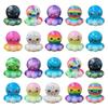 10/20PCS Adult Mini Kawaii Newt Octopus Cute Stress Relief Squeeze Toys Random Slow Rising Toy Carnival Goodie Party Send Gift