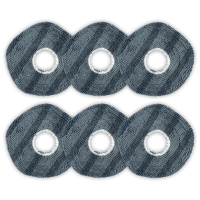 Replacement Mop Pads for Eufy X10 Pro Omni Robot Vacuum Washable Replacement Mop Mop Pad Accessory Kit (6-Pack) Cleaner, Cloths,