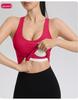 Dámská sportovní podprsenka ve tvaru U s vysokou podporou - Nárazuvzdorná, Rychleschnoucí, S pevnou výztuží pro Běh a Jógu