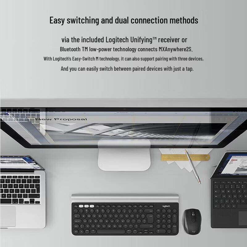 Logitech MX Anywhere 2S Drahtlose Maus