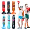 Kids Inflatable Punching Bag Free Standing Boxing Bag Thickened Bounce-Back Punch Bag PVC Tumbler Sandbag for Boxing Training
