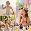 Floral Berry Wreath Hairband for Kids Lightweight Comfortable Nature Style Accessory