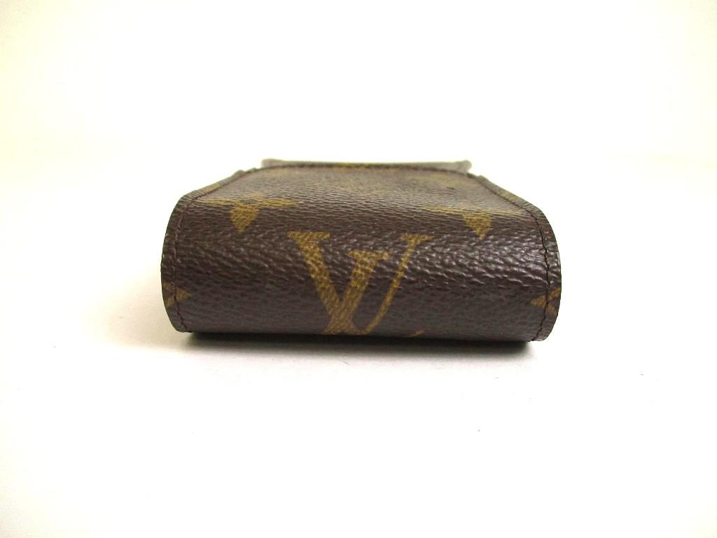Authentic LOUIS VUITTON Monogram Leather Brown Cigarette Cases #a953  Refurbished