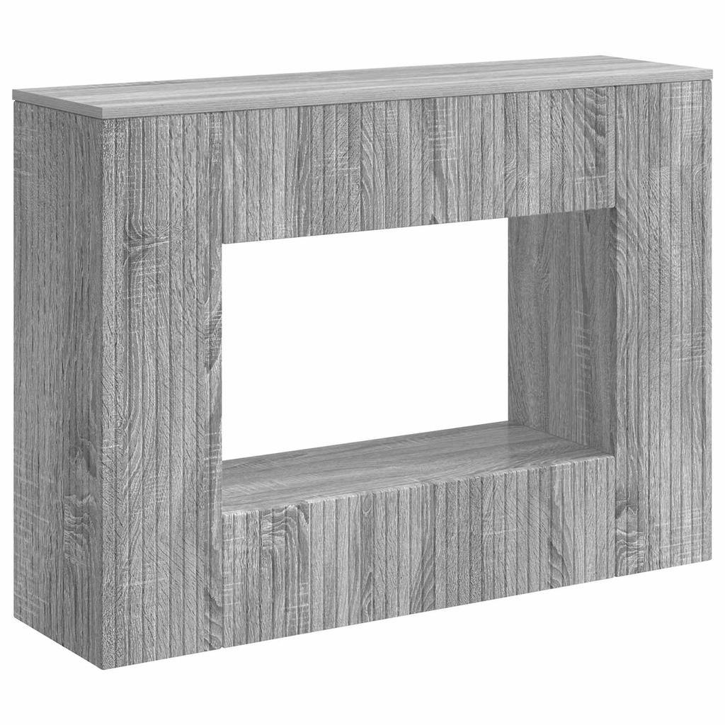 Console Table Grey Sonoma 101 X 29 X 74 Cm Particleboard