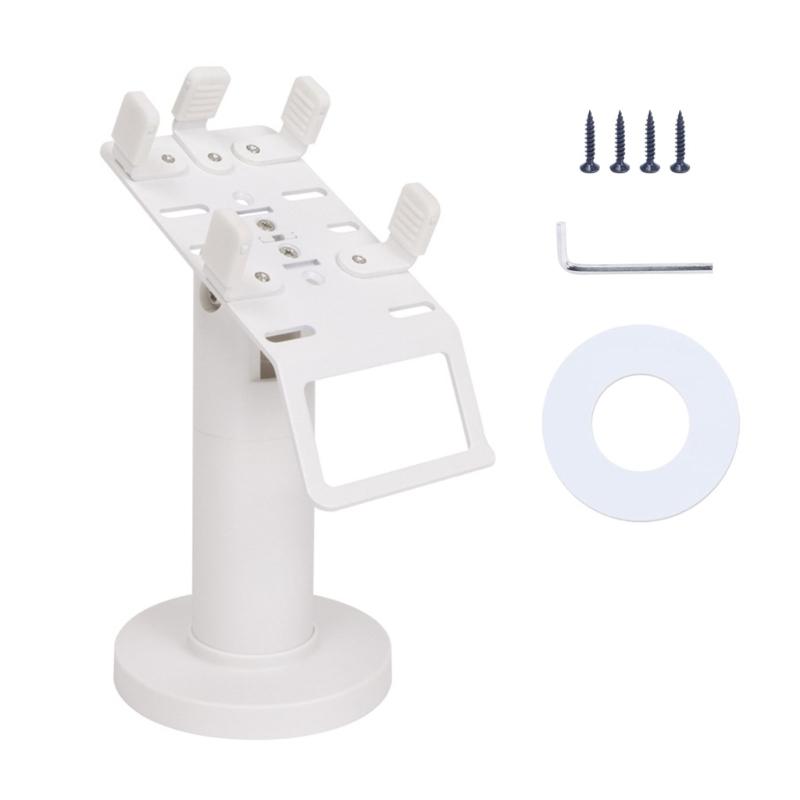 POS Machine Display Brackets Stand Retail Shop Adjustable Card Terminal Stand With Concealed Cable Channel