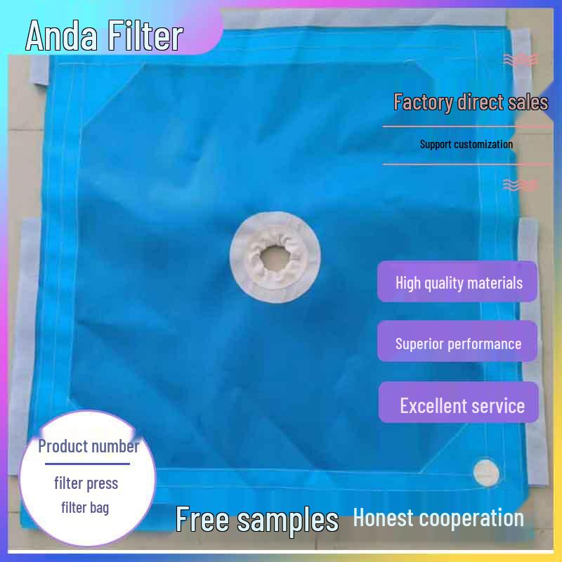 Industrial Polyester Filter Cloth for Plate and Frame Press, PE/PP Centrifuge Bag Custom Bag