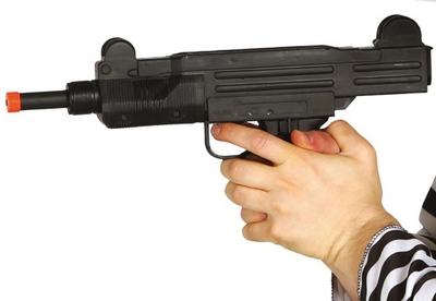 Uzi Submachine Gun Weapon Gangster Mafia 38Cm
