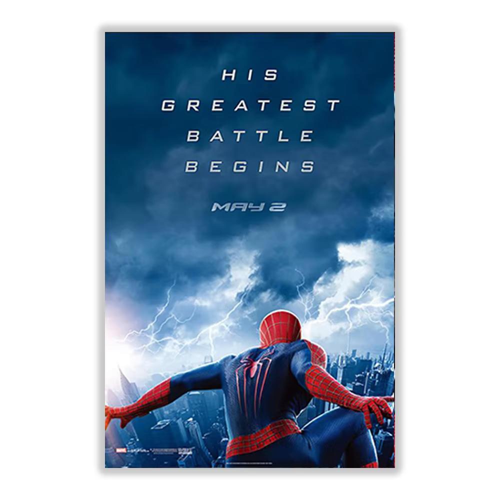 Marvel SpiderMan Καμβάς Ζωγραφικής Τέχνη Τοίχου Αφίσα Υπερήρωα Ταινίας Διακόσμηση Σαλονιού Παιδικό Δωμάτιο
