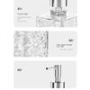 Waterproof Clear Soap Dispenser Refillable Liquid  Soap Bottle Soap Lotion Container  Empty Bottle