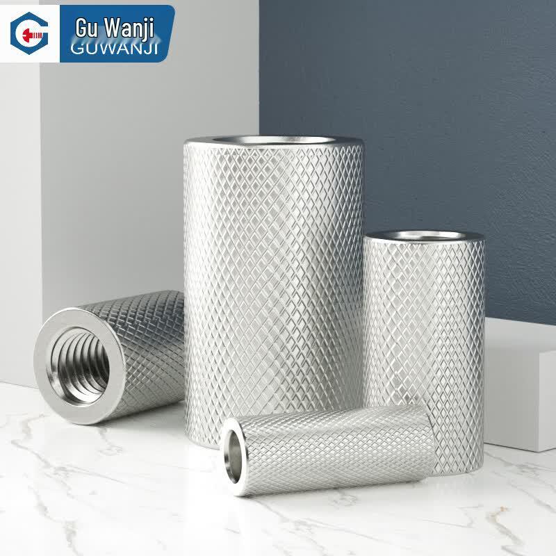 Guwanji 304 Stainless Steel Knurled Thumb Nuts